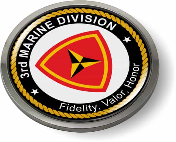 USMC - 3rd Marine Division Emblem